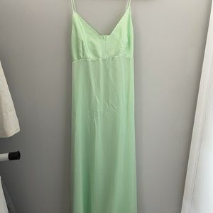 Zara slip dress satin